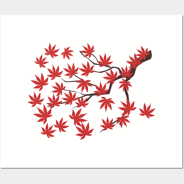 Maple branch Wall Art by MissMorty2